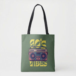 Bolsa Tote Boombox de 90 anos