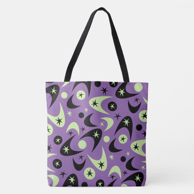 Bolsa Tote Boomerangs Retro (Frente)