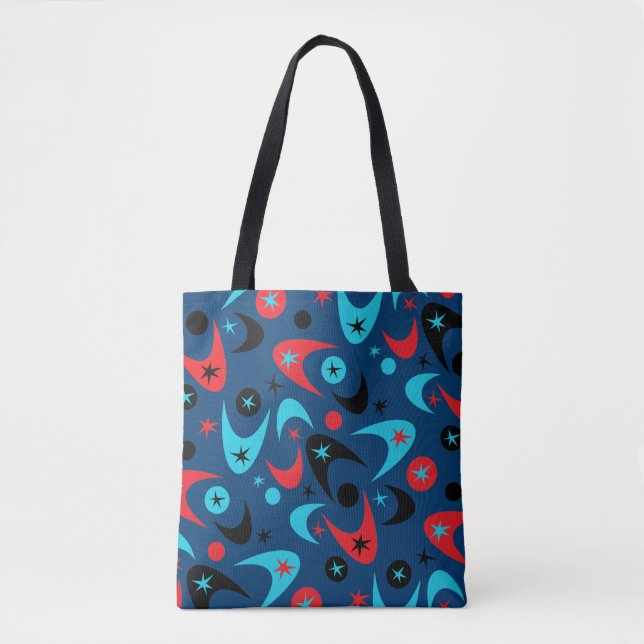 Bolsa Tote Boomerangs Retro (Frente)