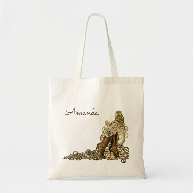 Bolsa Tote Boots Steampunk (Frente)