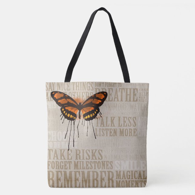 Bolsa Tote Borboleta (Frente)