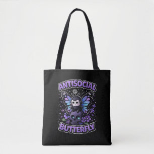 Bolsa Tote Borboleta Antissocial