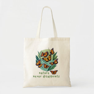 Bolsa Tote BORBOLETA Arte NATUREZA NUNCA DESAPONTA
