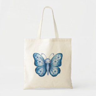 Bolsa Tote Borboleta Azul