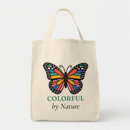 Bolsa Tote Borboleta Colorida por Natureza