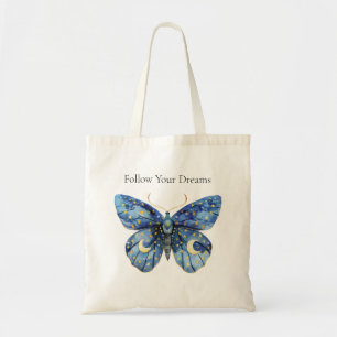 Bolsa Tote Borboleta da Lua Azul