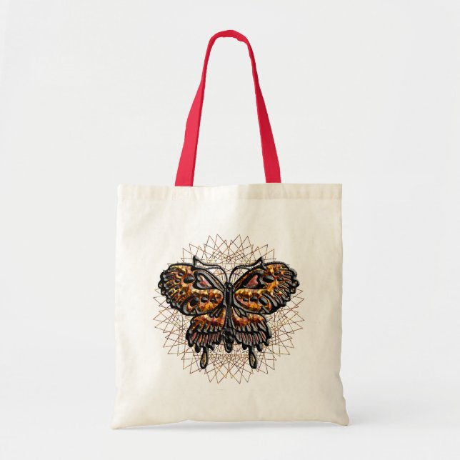 Bolsa Tote Borboleta de novembro Birthstone (Frente)