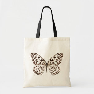 Bolsa Tote Borboleta de Tigre de Castanha