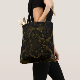 Bolsa Tote Borboleta De Vidro Olivada