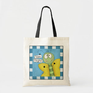 Bolsa Tote Borboleta de Voo