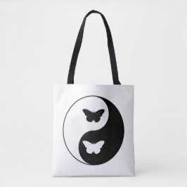 Bolsa Tote Borboleta de Yin Yang