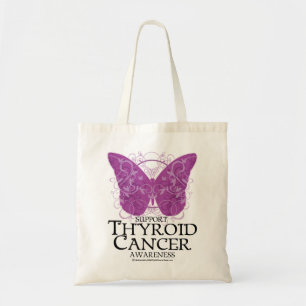 Bolsa Tote Borboleta do cancer de tiróide