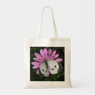 Bolsa Tote Borboleta e Saco de Flor Rosa