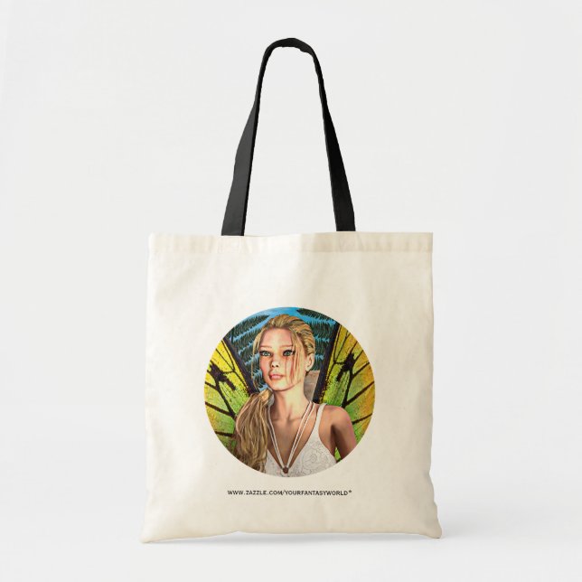 Bolsa Tote Borboleta Fada (Frente)