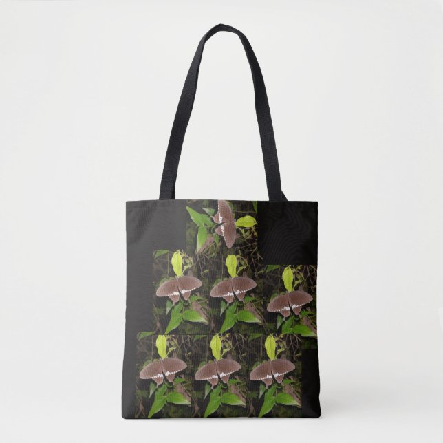 Bolsa Tote Borboleta Marrom (Frente)