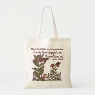 Bolsa Tote Borboleta-monarca