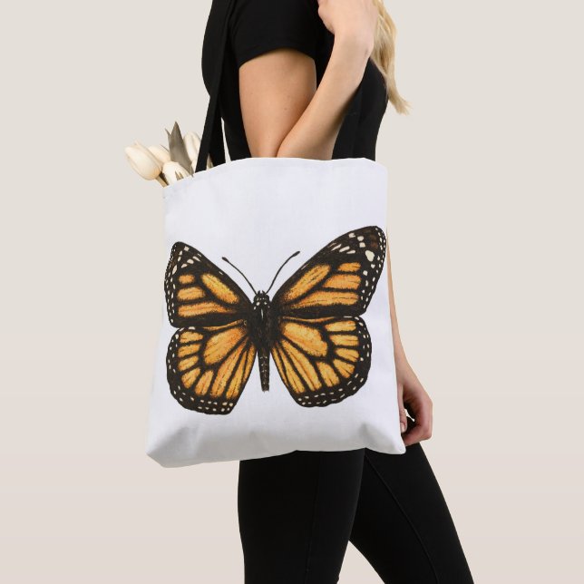 Bolsa Tote Borboleta monarca (Close Up)