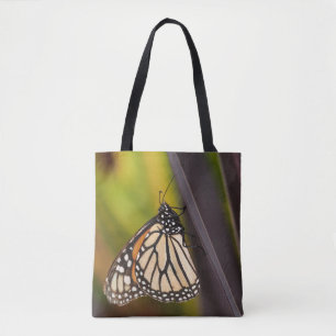 Bolsa Tote Borboleta Monarca em Agave