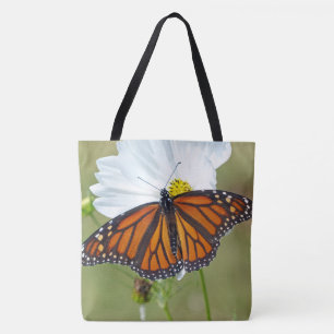 Bolsa Tote Borboleta Monarca no Cosmos
