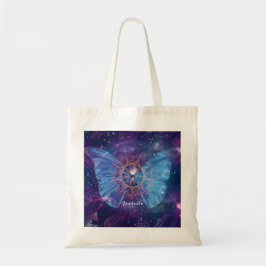 Bolsa Tote Borboleta Morpho / Galaxy Mandala