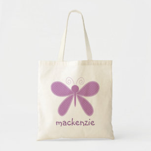 Bolsa Tote Borboleta personalizada Bookbag