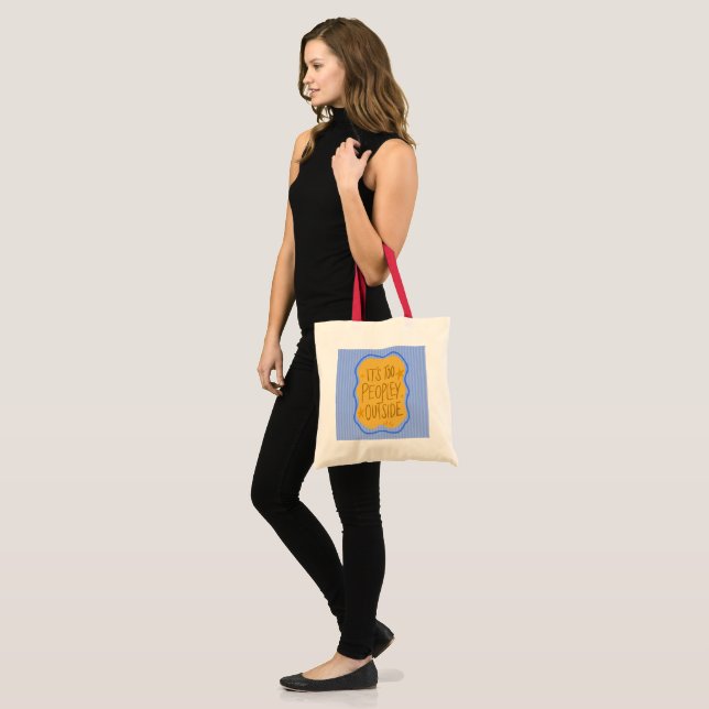 Bolsa Tote Borboleta social (Frente (modelo))