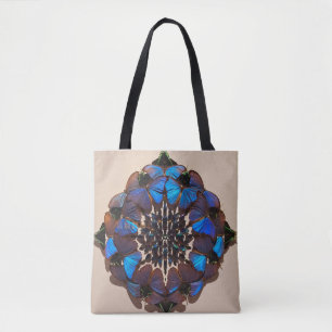 Bolsa Tote Borboletas Azuis