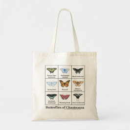 Bolsa Tote Borboletas de Chautauqua
