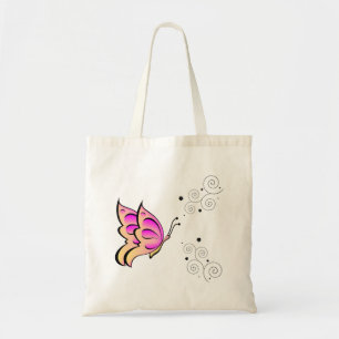 Bolsa Tote Borboletas e rochas