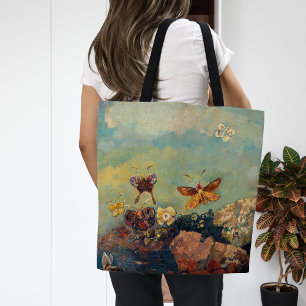 Bolsa Tote Borboletas   Odilon Redon