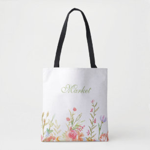 Bolsa Tote Borda Floral