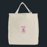 Bolsa Tote Bordada Noiva - 2009 - com suas iniciais<br><div class="desc"></div>
