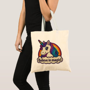 Bolsa Tote Bordados Mitos Unicórnio Magical Cavalo