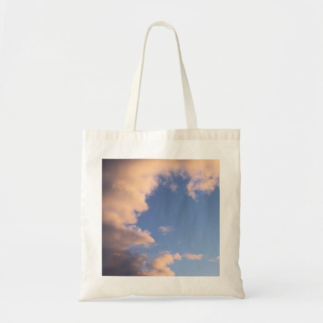 Bolsa Tote Bordas tempestuosas - nuvens (Frente)