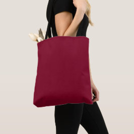 Bolsa Tote Borgonha
