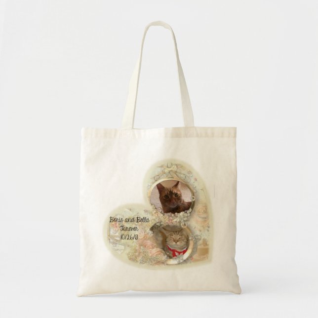 Bolsa Tote Boris e Bella para sempre (Frente)