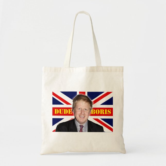 Bolsa Tote Boris Johnson DUDE (Frente)
