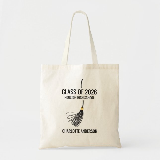 Bolsa Tote Borla de Diploma (Frente)