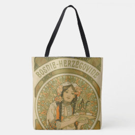 Bolsa Tote Bósnia e Herzegovina por Alphonse Mucha (1900)