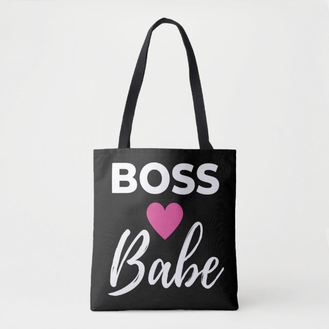 Bolsa Tote Boss Babe (Frente)