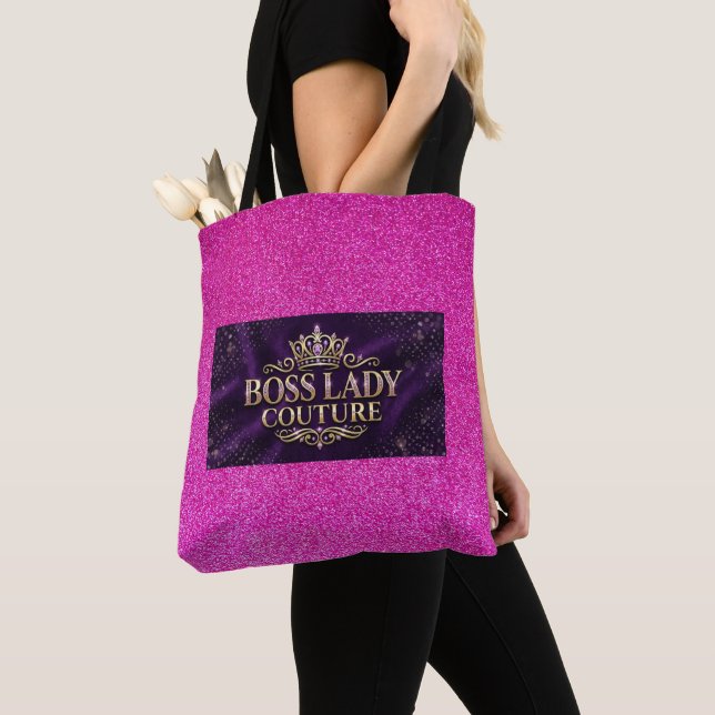 Bolsa Tote Boss Lady Couture Estampa Total (Close Up)