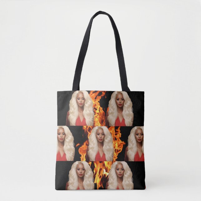 Bolsa Tote Boss Lady Estampa Total (Frente)