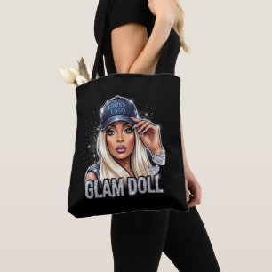 Bolsa Tote Boss Lady Glam Doll Estampa Total
