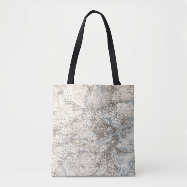 Bolsa Tote Boston, Massachusetts (Frente)