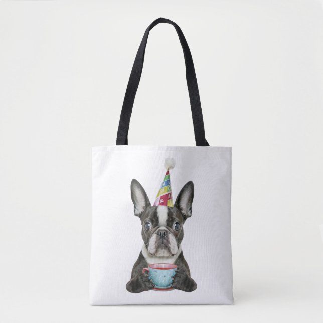 Bolsa Tote Boston Terrier Hat Classic T-Shirt (Frente)