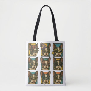 Bolsa Tote Boston Terrier Trendsetters