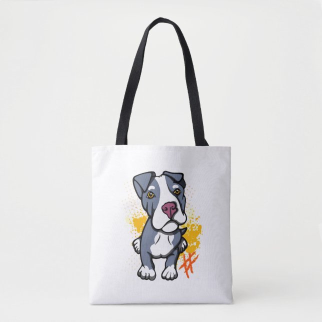 Bolsa Tote Bota Azul (Frente)