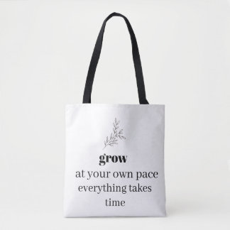 Bolsa Tote Botânica Minimalista