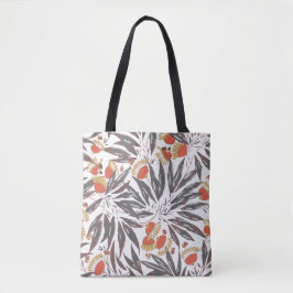 Bolsa Tote Botanical seamless pattern, E. A. Séguy