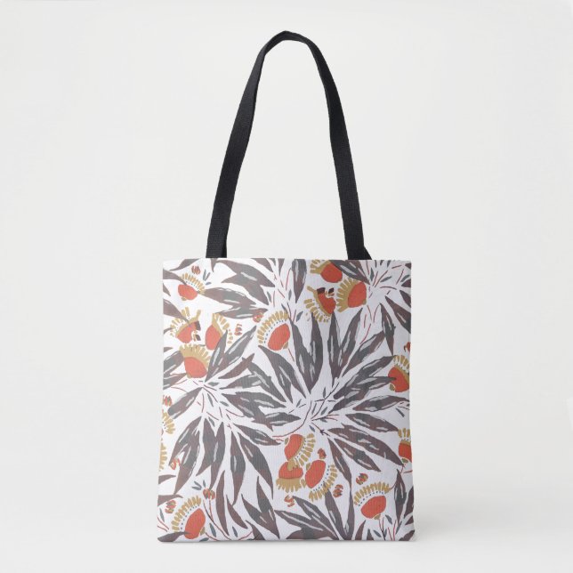 Bolsa Tote Botanical seamless pattern, E. A. Séguy (Frente)